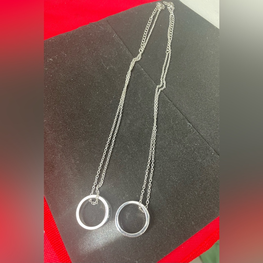 Claires best friends forever matching necklaces with rings